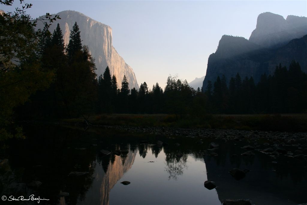 Morning view from Bridalveil Meadow