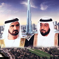 Muhammed bin Rasheed al Maktoum, prime minister and Khalifa bin Zayed al Nahyan, president