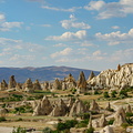 Karst formations in Cappadocia