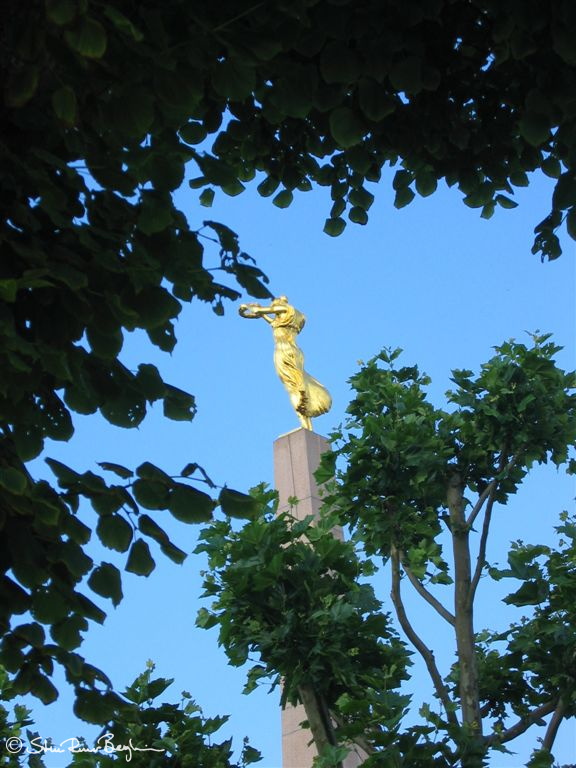 Golden statue
