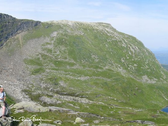 Panorama frå Ångsdalsklype
