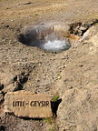Litli-Geysir, hot spring in Haukadalur