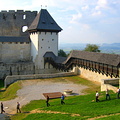 Court yard at Celje Castle