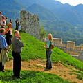 KNOT crowd gathered at Celje Castle