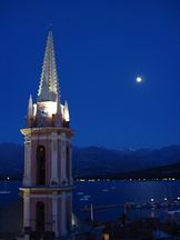 Moonlight over Calvi Bay