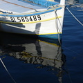 Boat and reflection, Calvi harbour