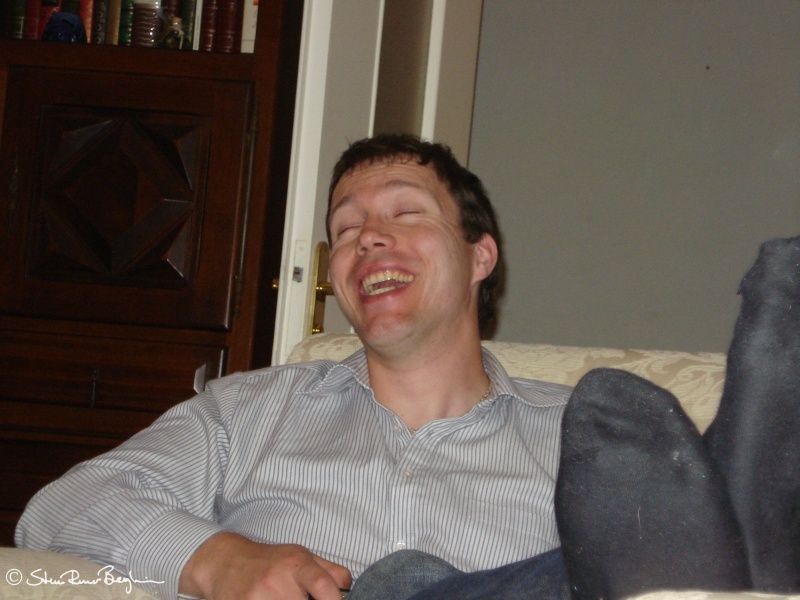Øyvind in a cheerful mood
