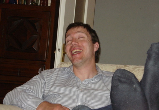 Øyvind in a cheerful mood
