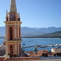 The church in Calvi as seen from the appartment balcony
