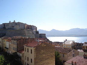 The citadel as seen from the appartment balcony