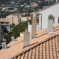 Fighting a loosing battle against heat. Roof-top air conditioners
