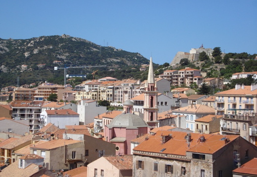 The church in Calvi