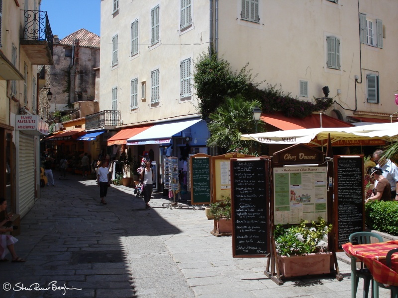 A street in Calvi centre