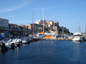 Calvi harbour