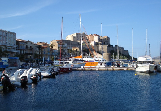 Calvi harbour