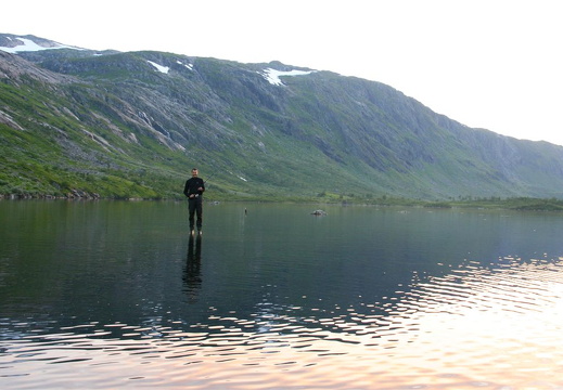 Ove går på vatnet