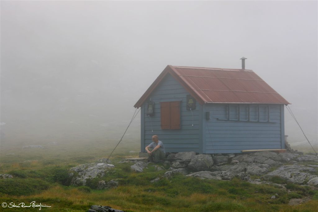 Anders i hytteveggen på Granekupa