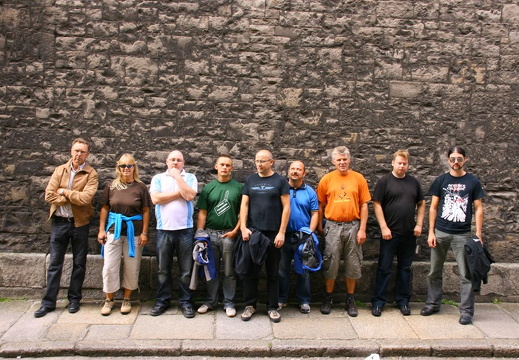 Ein glad gjeng nord-vest i Dublin