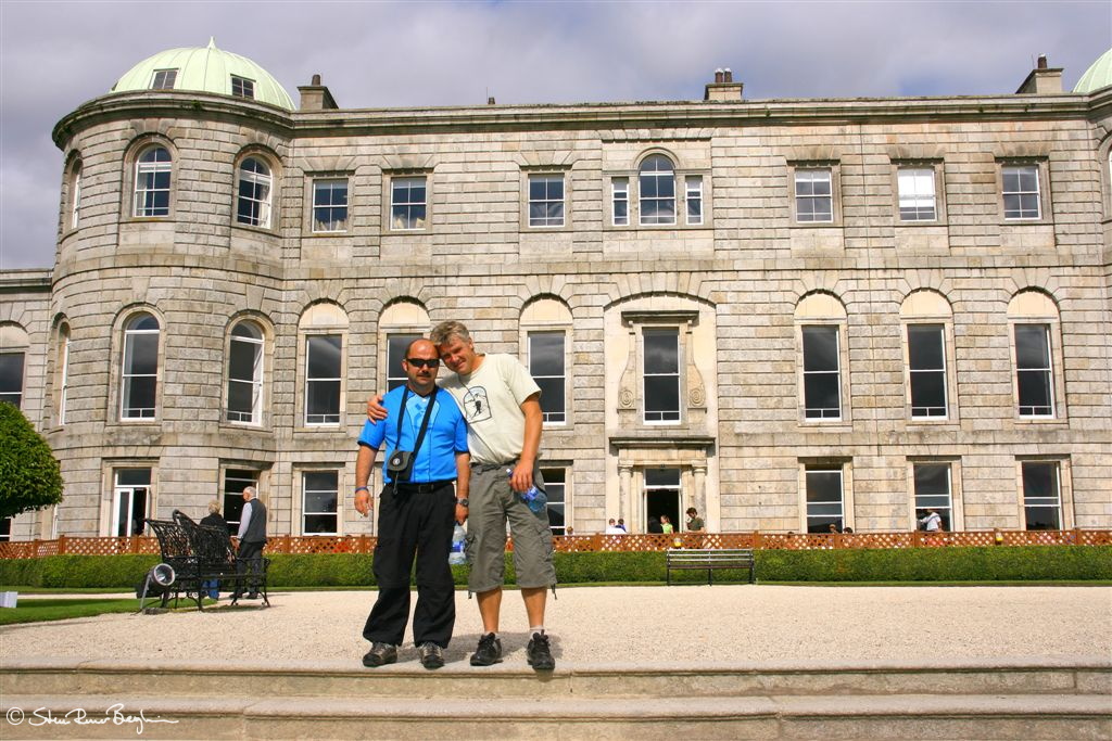 Jo Tore og Ivar ved Powerscourt