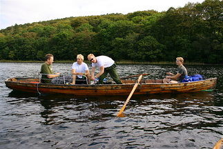 Tor, Terje, Atle og Tomas i fin driv 