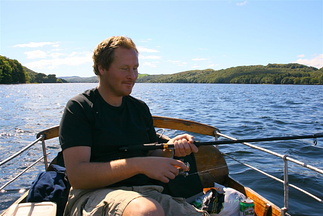 Jan Erik valde ei meir konvensjonell fiskestilling