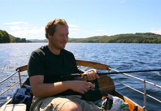Jan Erik valde ei meir konvensjonell fiskestilling