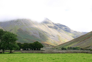 Wasdale, utgangspunkt for tur til Scafell Pike