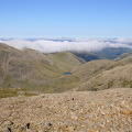 Utsikt mot nord frå Scafell Pike
