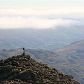 Utsikt mot sør frå Scafell Pike