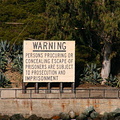 Warning not to harbour escapees