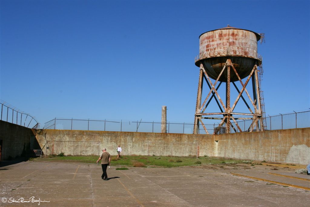 Idar in Alcatraz prison yard