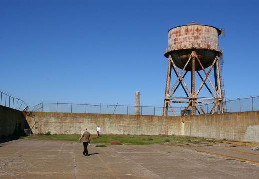 Idar in Alcatraz prison yard
