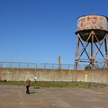 Idar in Alcatraz prison yard