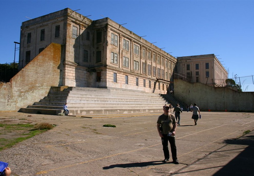 Idar in Alcatraz prison yard