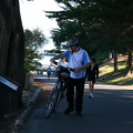 Idar on a small hill along the San Francisco oceanfront