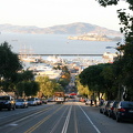 Cable car on Hyde Street