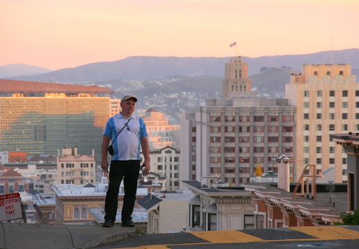 Idar on hilltop in San Francisco
