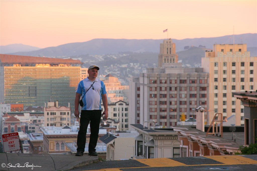 Idar on hilltop in San Francisco