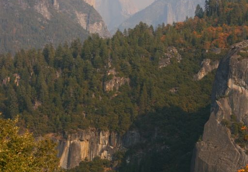 First view of Yosemite Valley