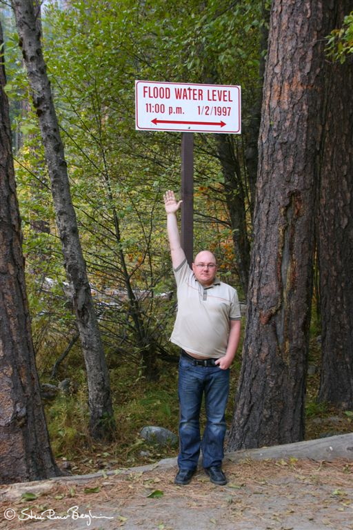 Historical flood level