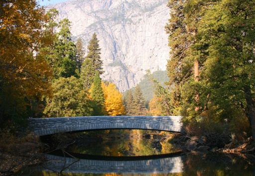 Bridge across Merced river