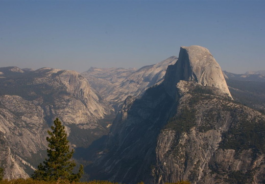 Half Dome seen from Glacier Point