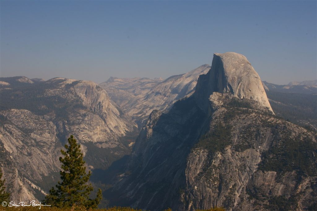 Half Dome seen from Glacier Point
