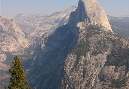 Half Dome seen from Glacier Point
