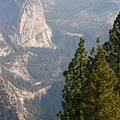 Illilouette fall as seen from Glacier Point