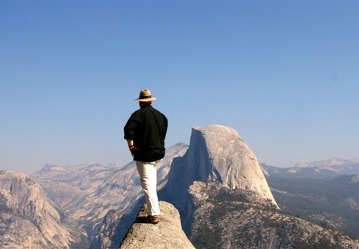 Runar in front of Half Dome