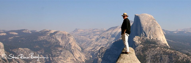 Runar in front of Half Dome