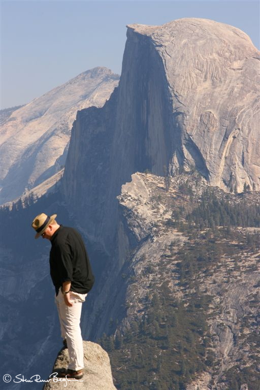 Runar in front of Half Dome