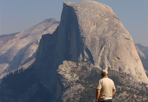 Idar in front of Half Dome