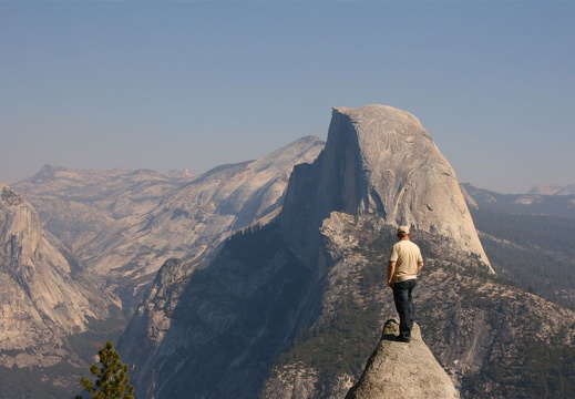 Idar in front of Half Dome